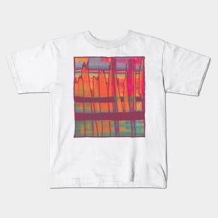 Liminal Space Sunset Abstraction Kids T-Shirt